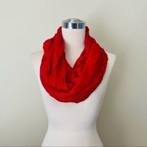 Red Infinity Scarf